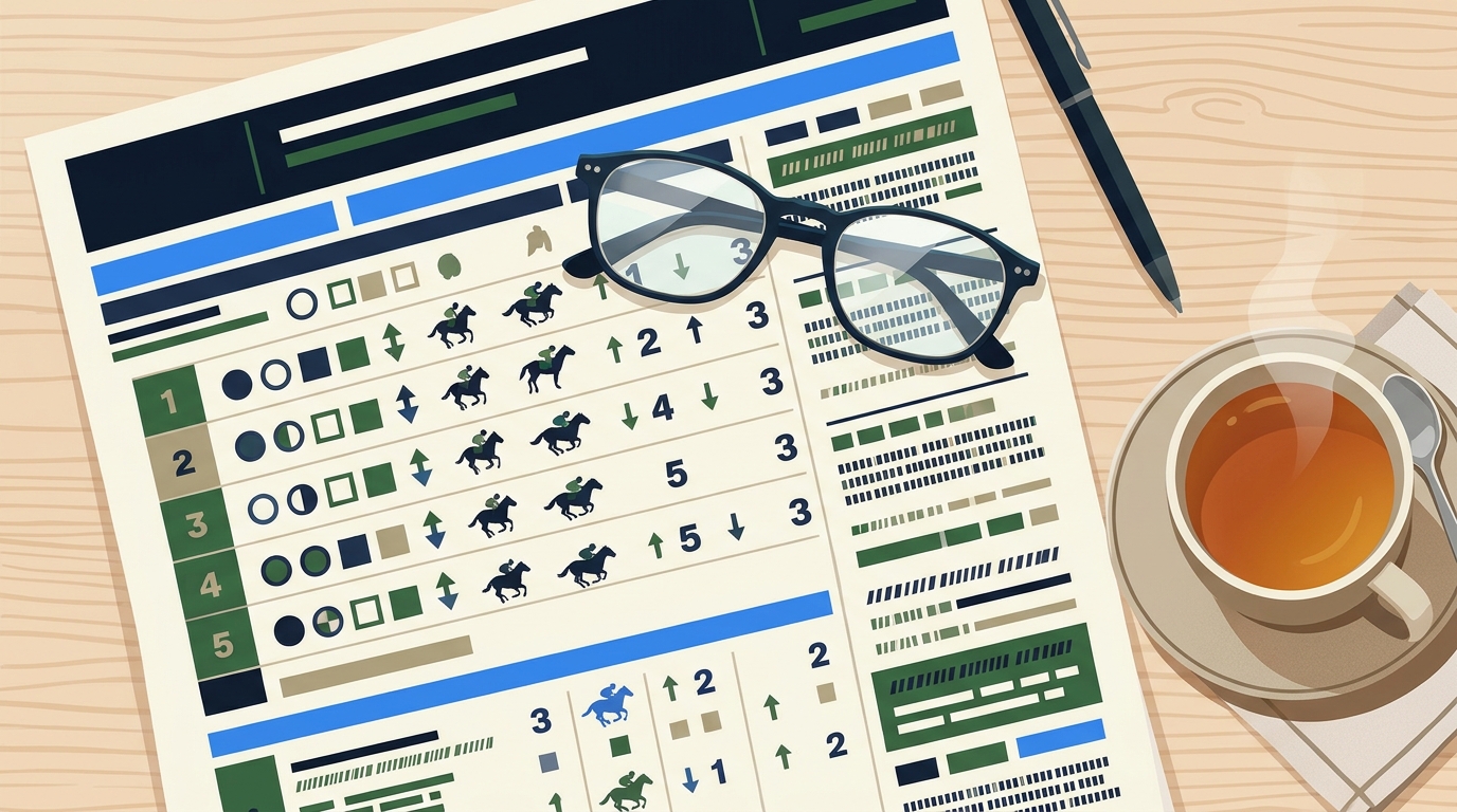 A Beginner's Guide to Reading a Horse Racing Racecard