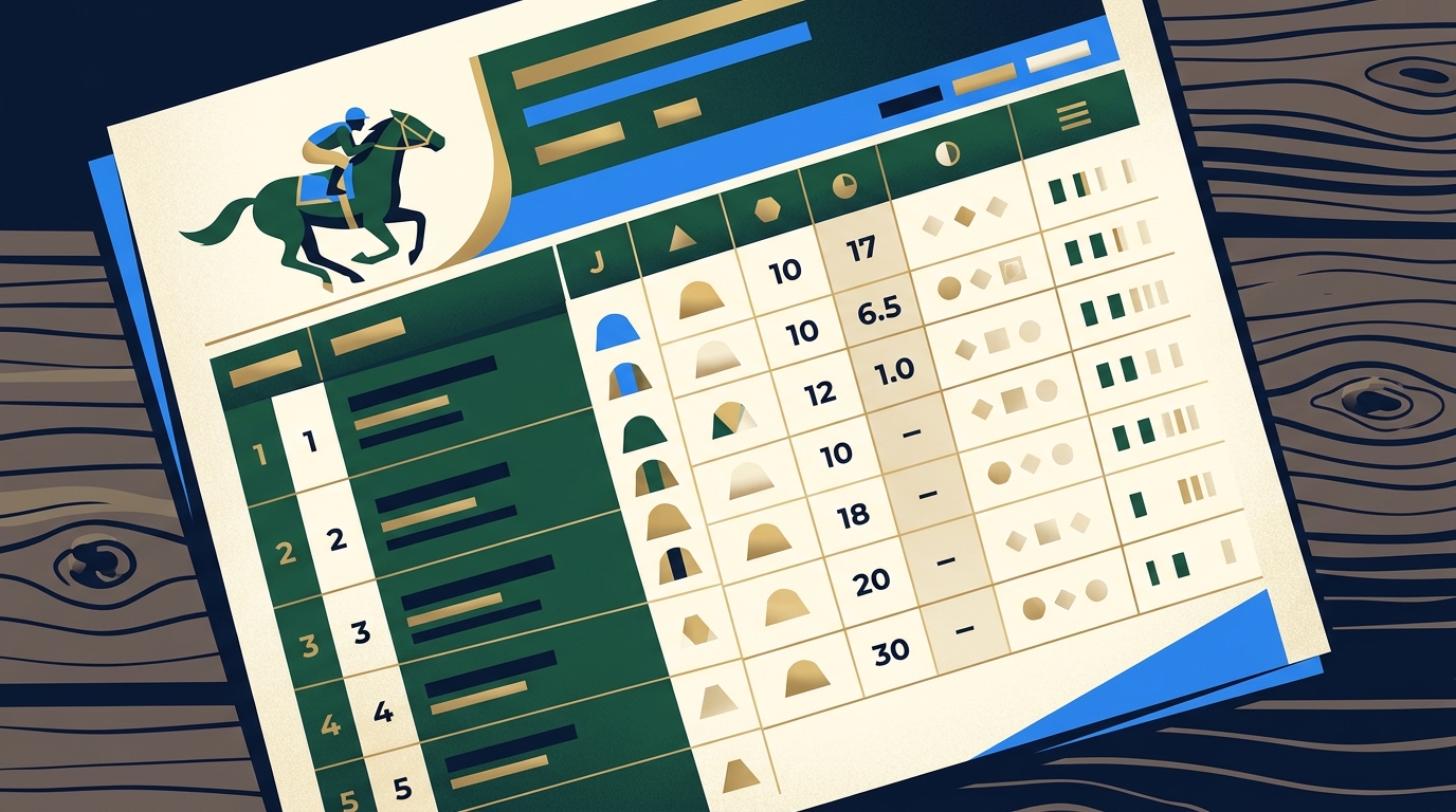 A Beginner's Guide to Reading a Horse Racing Racecard